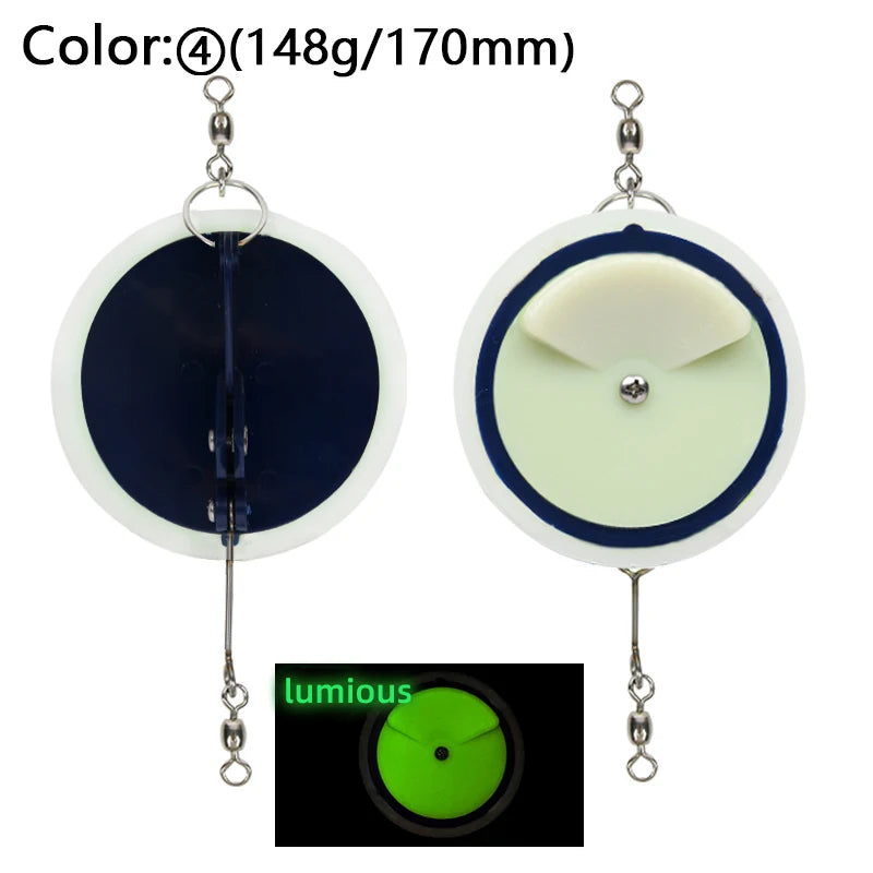 3.2in 4.1in Dipsy Diver Trolling Fishing Tackle