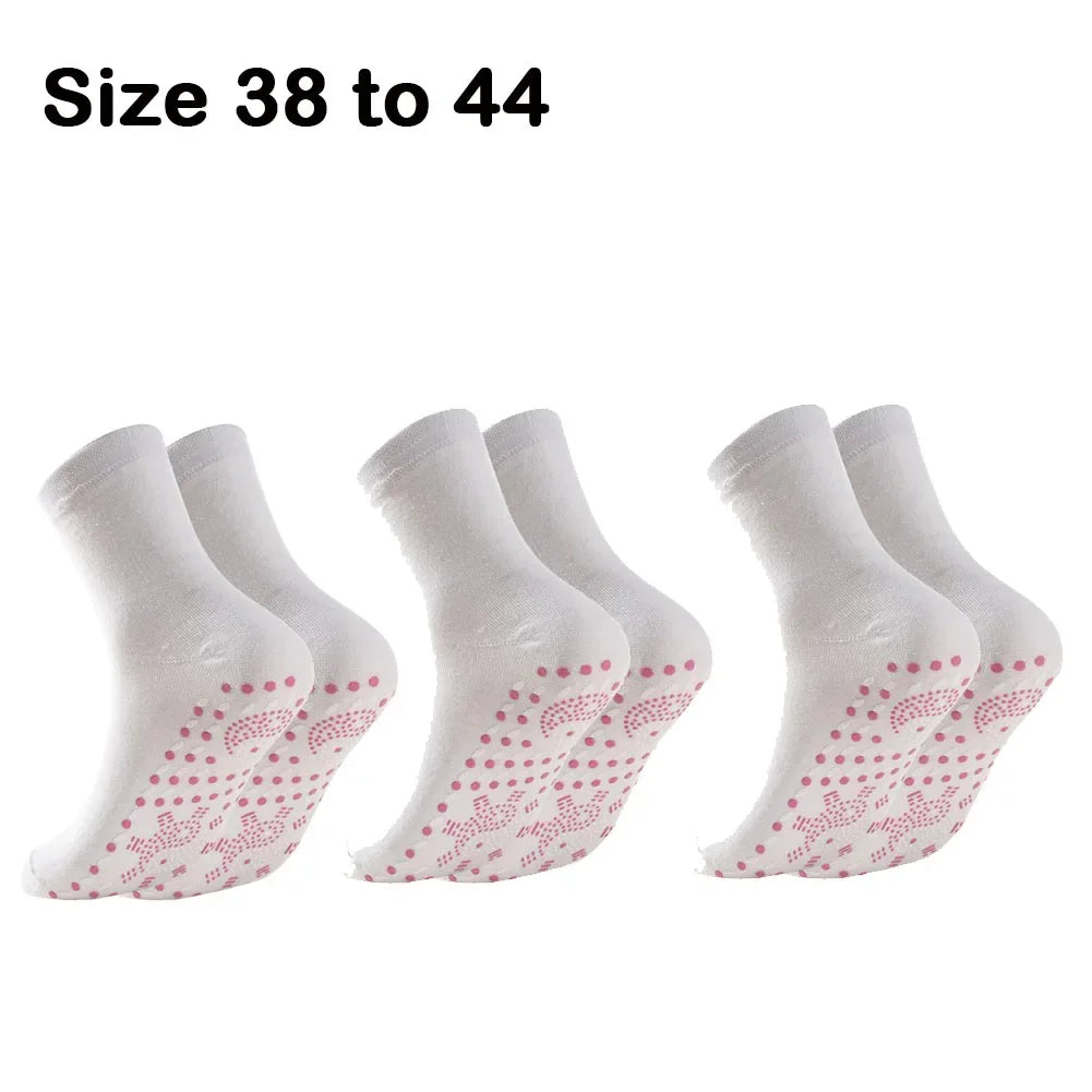 Winter Warm Self-Heating Health Socks Magnetic Thermal Stockings Men/Women