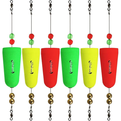 Dovesun Fishing Bobbers Popping Cork Weighted Fishing Floats