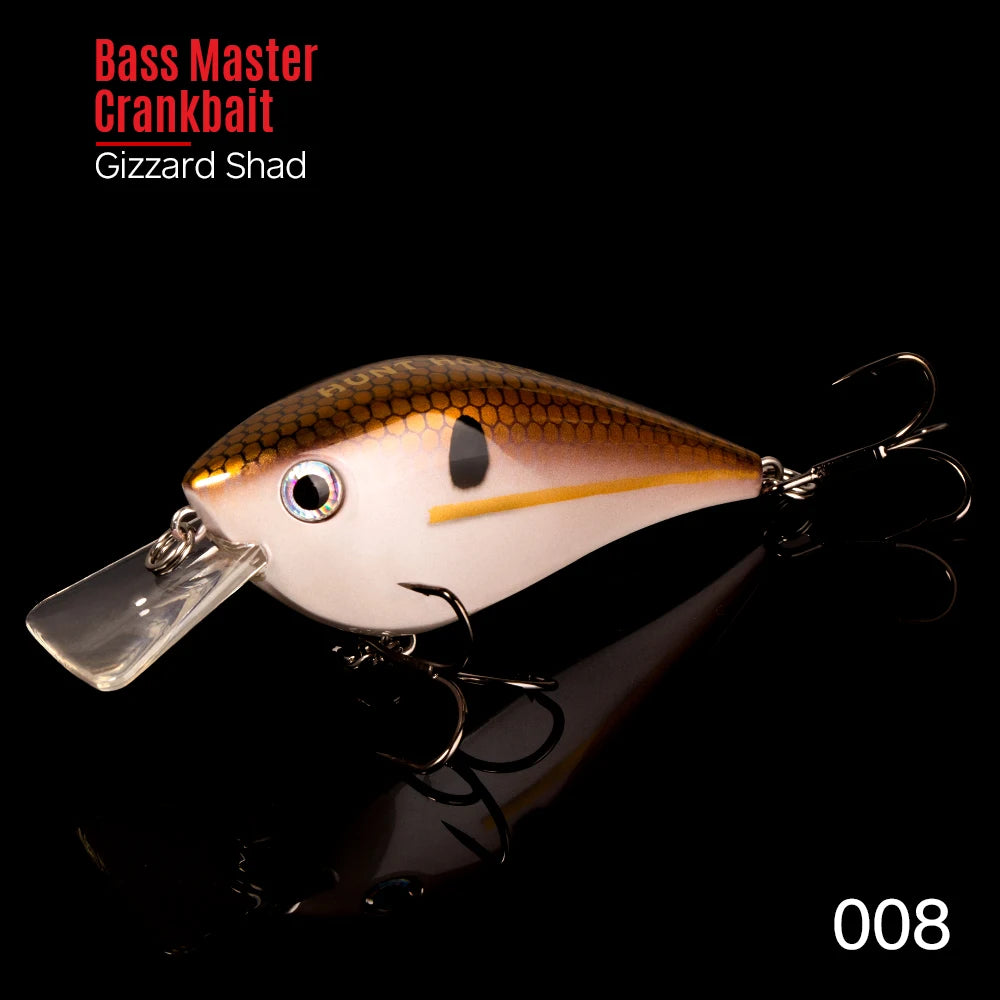 Floating 65mm/16.5g KVD 2.5 Squarebill Crankbait Wobblers Swimbait For Bass Pike Trout