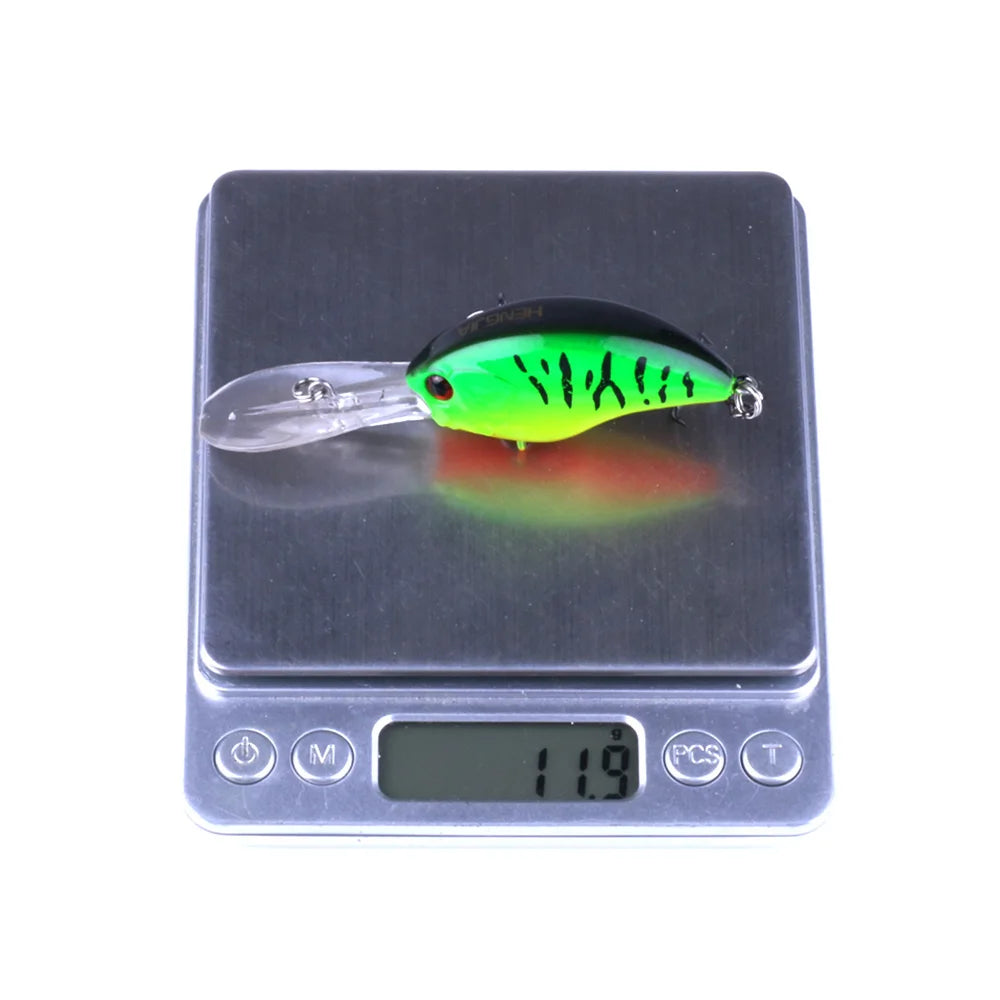 13G 9CM Fishing Lures Crankbait Minnow Bass Treble Hooks Swim Hard Lure Baits Wobbler