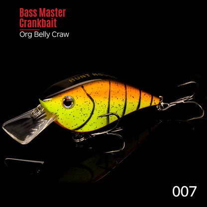 Floating 65mm/16.5g KVD 2.5 Squarebill Crankbait Wobblers Swimbait For Bass Pike Trout