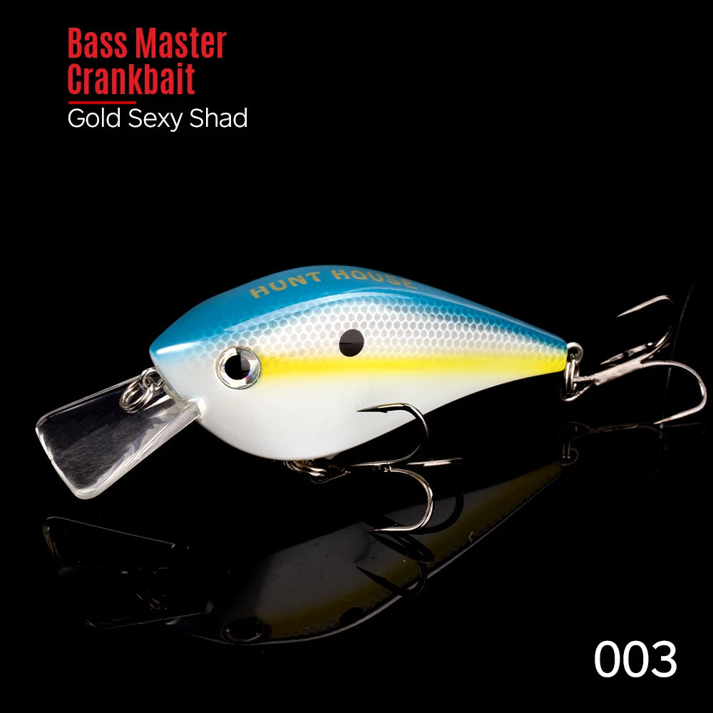 Floating 65mm/16.5g KVD 2.5 Squarebill Crankbait Wobblers Swimbait For Bass Pike Trout