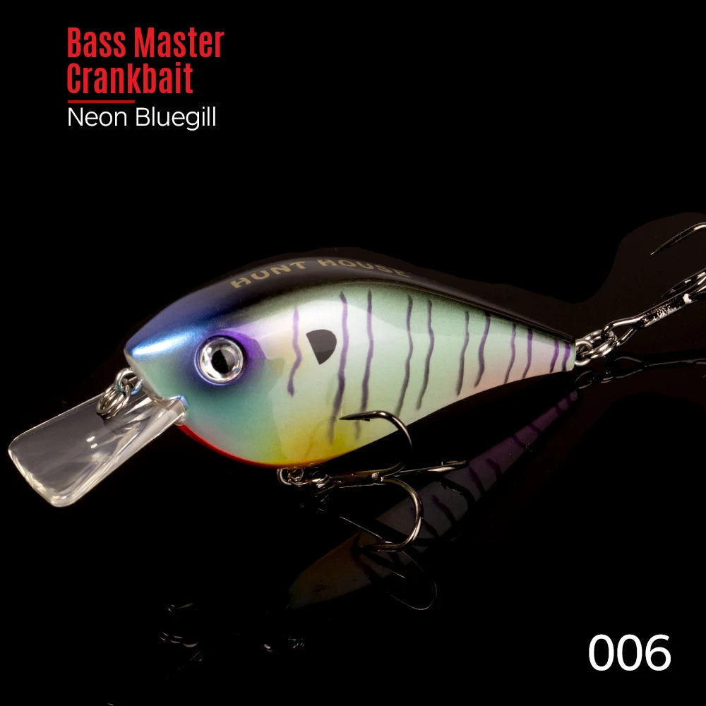 Floating 65mm/16.5g KVD 2.5 Squarebill Crankbait Wobblers Swimbait For Bass Pike Trout