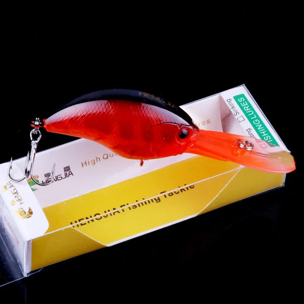 13G 9CM Fishing Lures Crankbait Minnow Bass Treble Hooks Swim Hard Lure Baits Wobbler