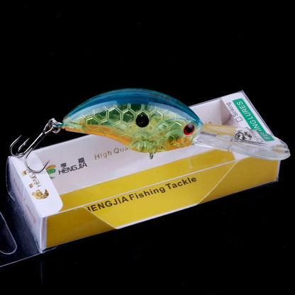 13G 9CM Fishing Lures Crankbait Minnow Bass Treble Hooks Swim Hard Lure Baits Wobbler