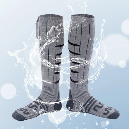 Electric Thermal Fast Heating Warm Winter Socks Washable