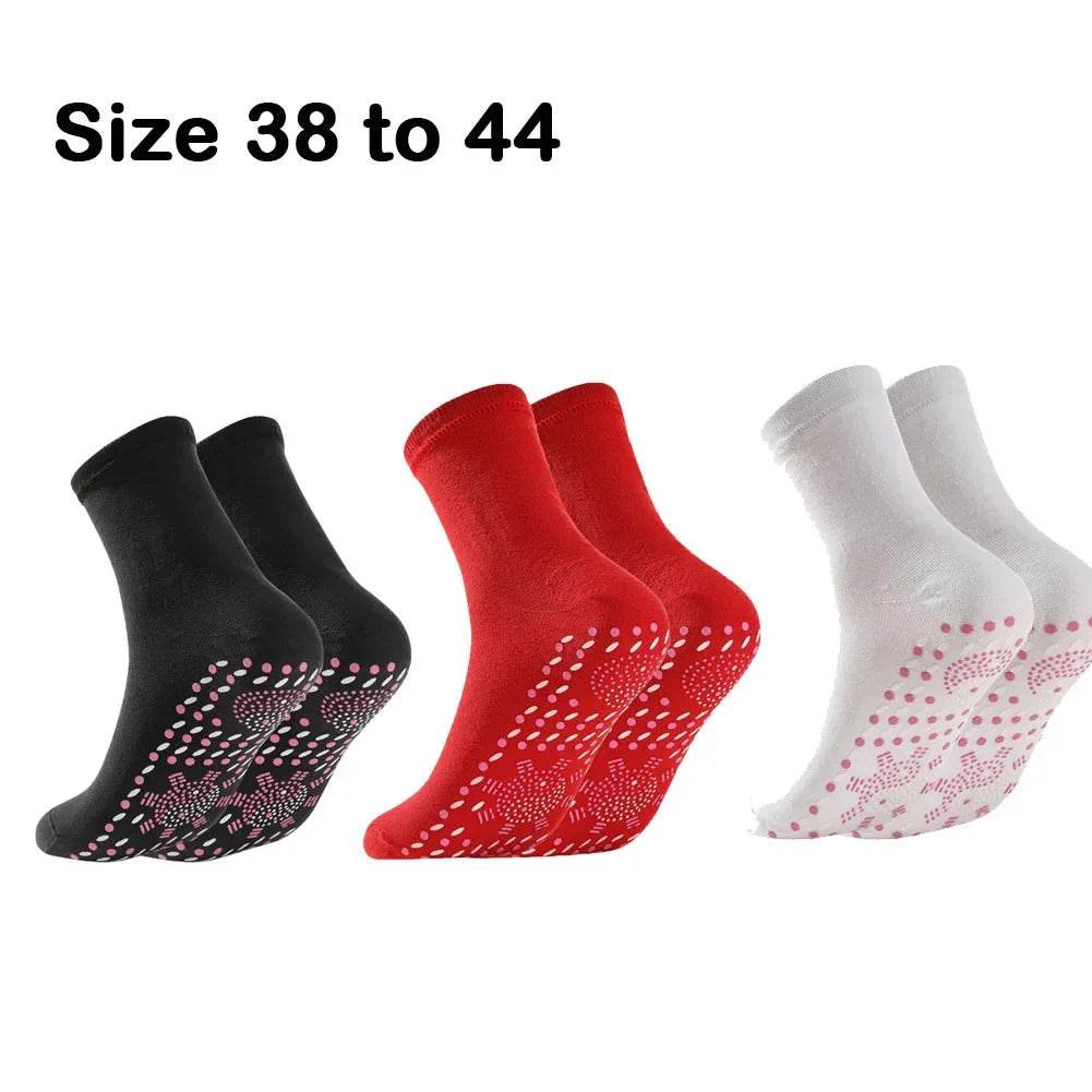 Winter Warm Self-Heating Health Socks Magnetic Thermal Stockings Men/Women
