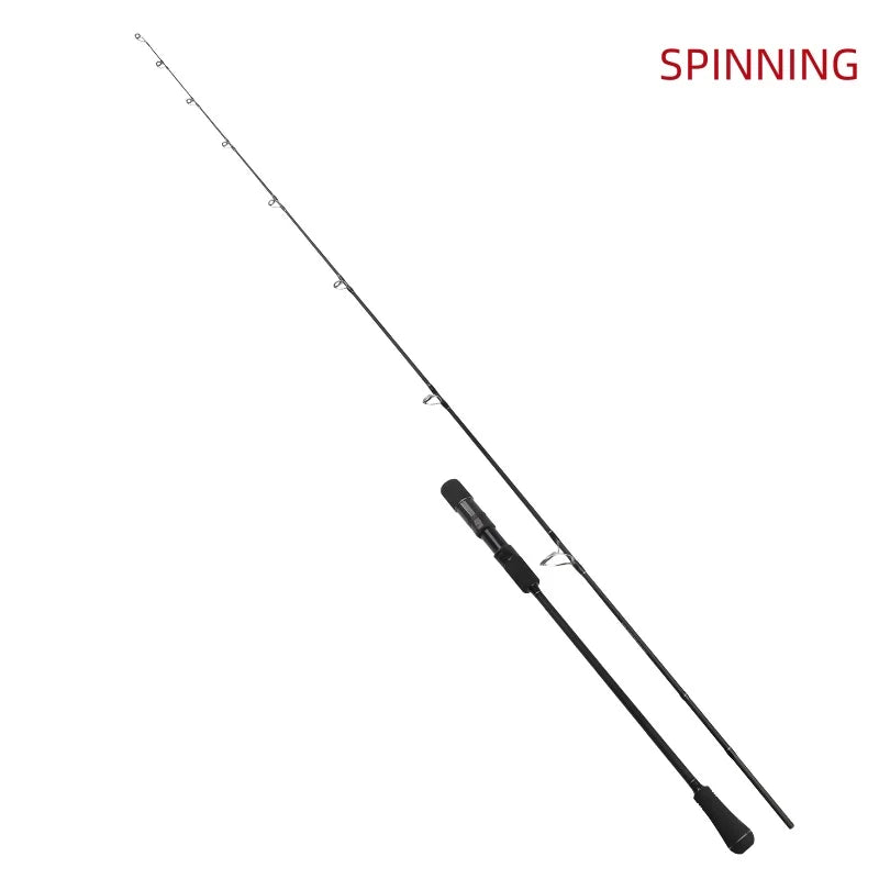 DJIANG Slow Jigging Fishing Rod 1.93m Carbon Solid Tip Casting Spinning Sea Boat Rod M MH Power Slatwater Fishing Tackle