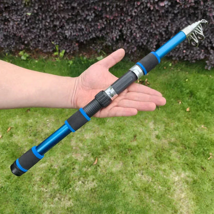 SantaKing 1.8M 2.1M 2.4M Telescopic Fishing Rod Portable Spinning Fishing Rods Fishing Poles