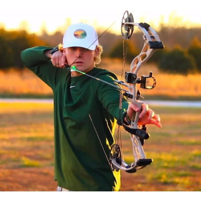 Sanlida Dragon X9 Ready to Hunt Compound Bow Package for Adults Archery Compound Bow and Arrow Set 070 Lbs Draw Weight No Bow P