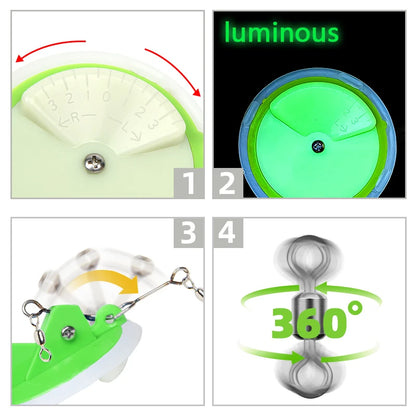 3.2in 4.1in Dipsy Diver Trolling Fishing Tackle