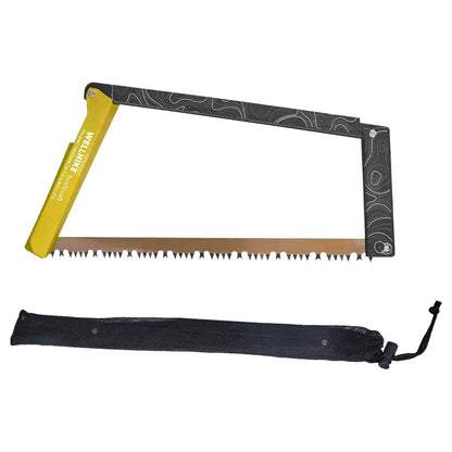 Folding Saw with Storage Bag Portable Wood Saw Aluminum Alloy Camping