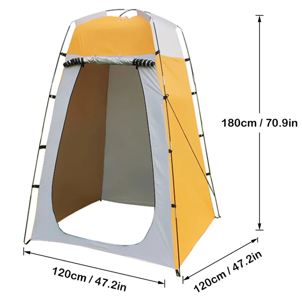Camping Tent for Shower 6FT Privacy Changing Room for Camping Biking Toilet Shower