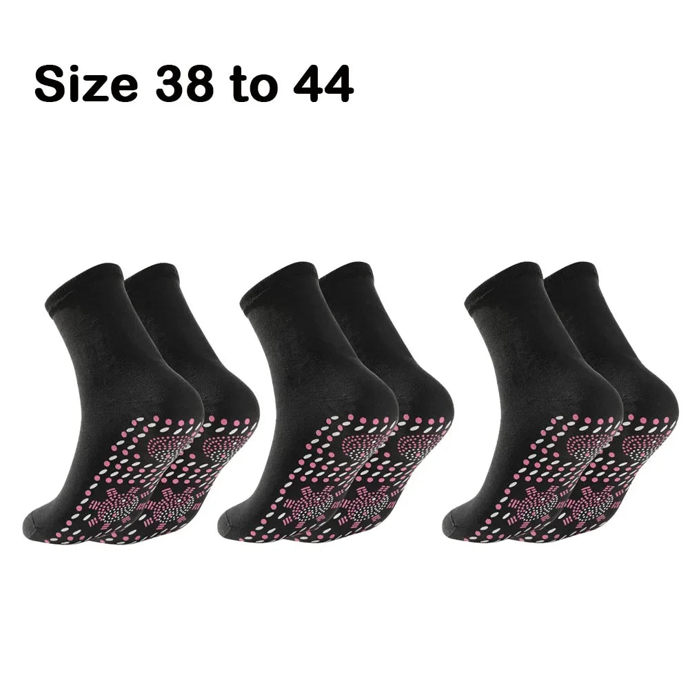 Winter Warm Self-Heating Health Socks Magnetic Thermal Stockings Men/Women