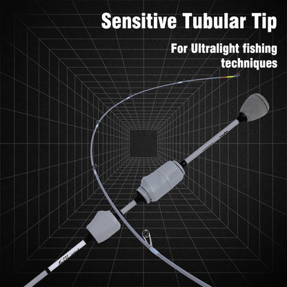Mifine GHOST BLADE XUL Ultralight Spinning Rod 0.2-0.6g 30T Carbon Fiber Fuji Rings for Trout Fishing Fast Action Tubular Tips