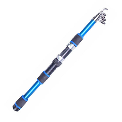 SantaKing 1.8M 2.1M 2.4M Telescopic Fishing Rod Portable Spinning Fishing Rods Fishing Poles