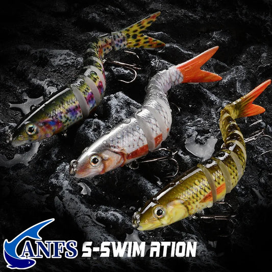 Fishing Lures Multi Jointed Swimbait Crank Bait