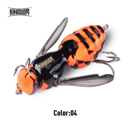 Kingdom Floating Wasp Bait 4.2g 6.6g 40mm 48mm Artificial Insect