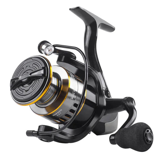 Smooth and Sensitive Aluminum Alloy Body Two-Hand Rotating Fishing Reel