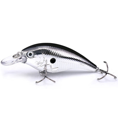6cm 10g Black Floating Wobbler Crankbait Jerkbait Bass