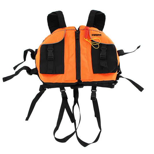 Buoyancy Assistance Swim Jacket - Portable Inflatable Snorkeling Vest For Water Sports Safety