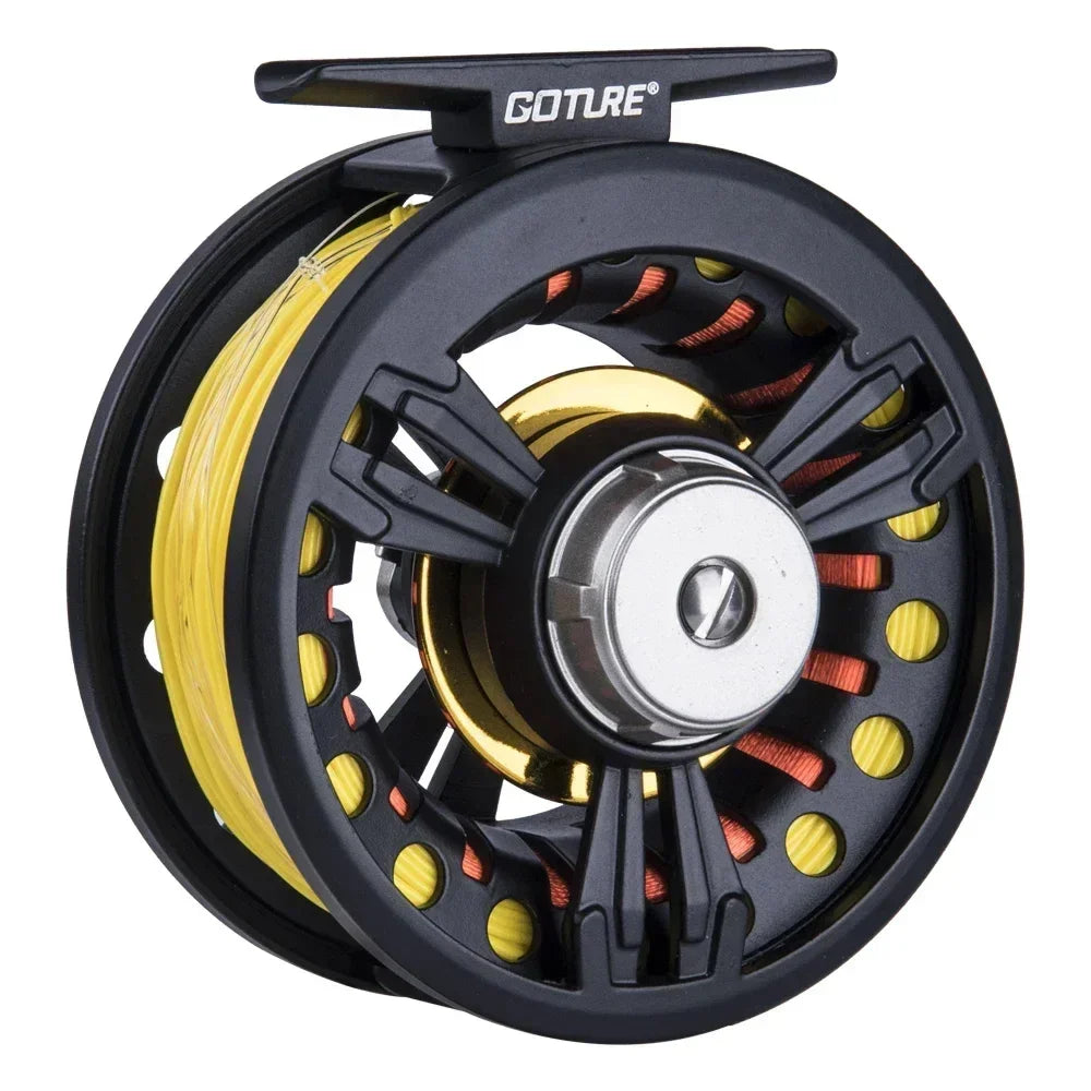 Goture Fly Fishing Rod Combo 5/6 7/8 9FT Carbon Fiber 2.7m Fly Rod with Line Lures Reel for Trout Carp Tackle with PVC Tube