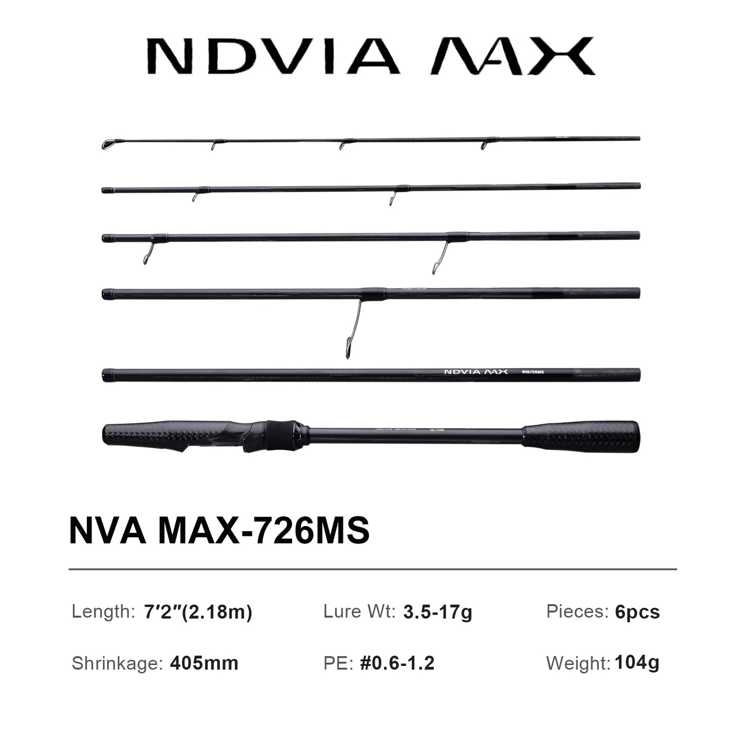 PURELURE NEW NDVIA MAX Ajing And Eging Tubular Tip 8FT 8.3FT 8.6FT 1.2-10G Soft Lure And EGI F/MF Action Perch Pike Zander Squid