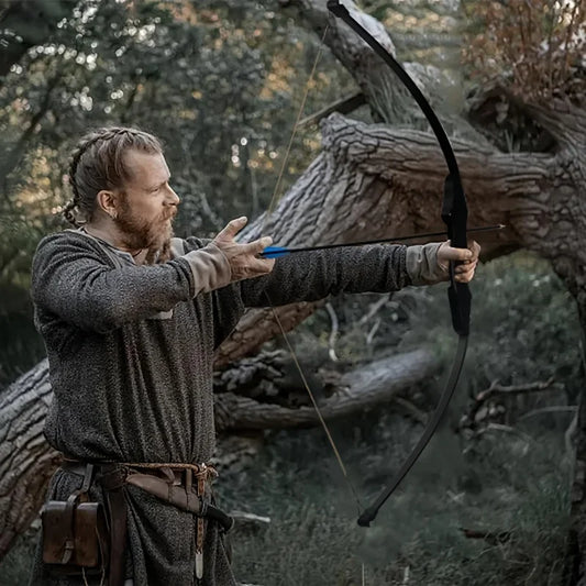 30 Pound Right-handed Detachable Black Straight Bow Suitable