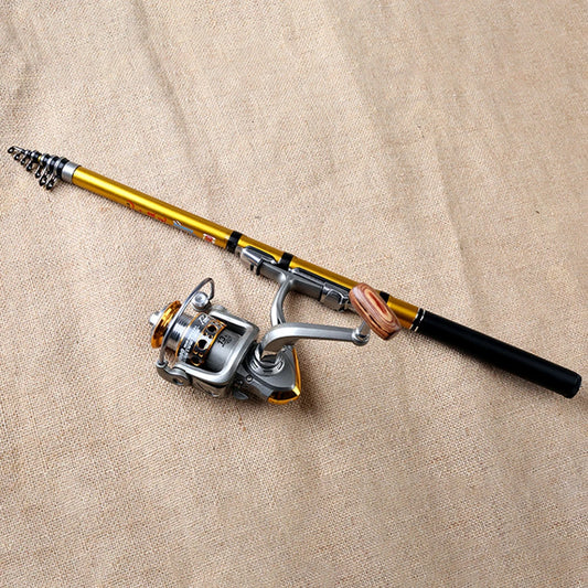 Carbon Telescopic Fishing Rod 1.5m 1.8m 2.1m