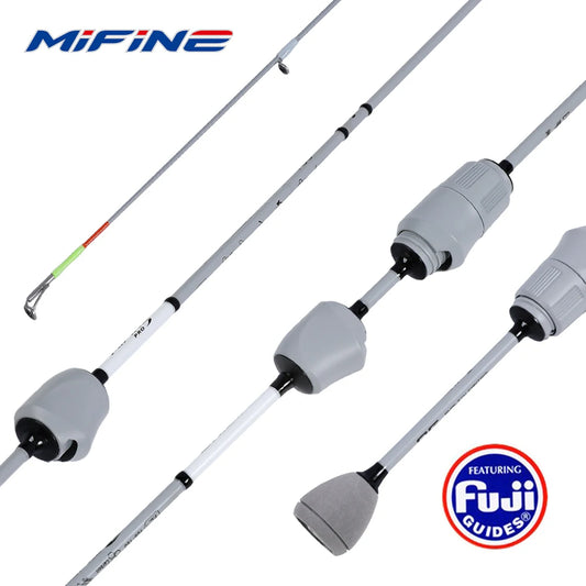 Mifine GHOST BLADE XUL Ultralight Spinning Rod 0.2-0.6g 30T Carbon Fiber Fuji Rings for Trout Fishing Fast Action Tubular Tips