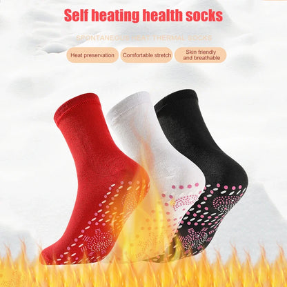 Winter Warm Self-Heating Health Socks Magnetic Thermal Stockings Men/Women
