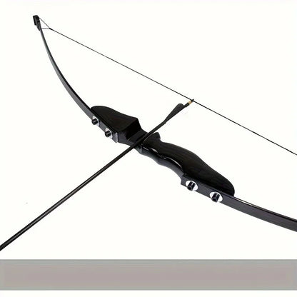 30 Pound Right-handed Detachable Black Straight Bow Suitable