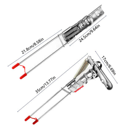 Stainless Steel Automatic Spring Support Fishing Rod Holder Stand