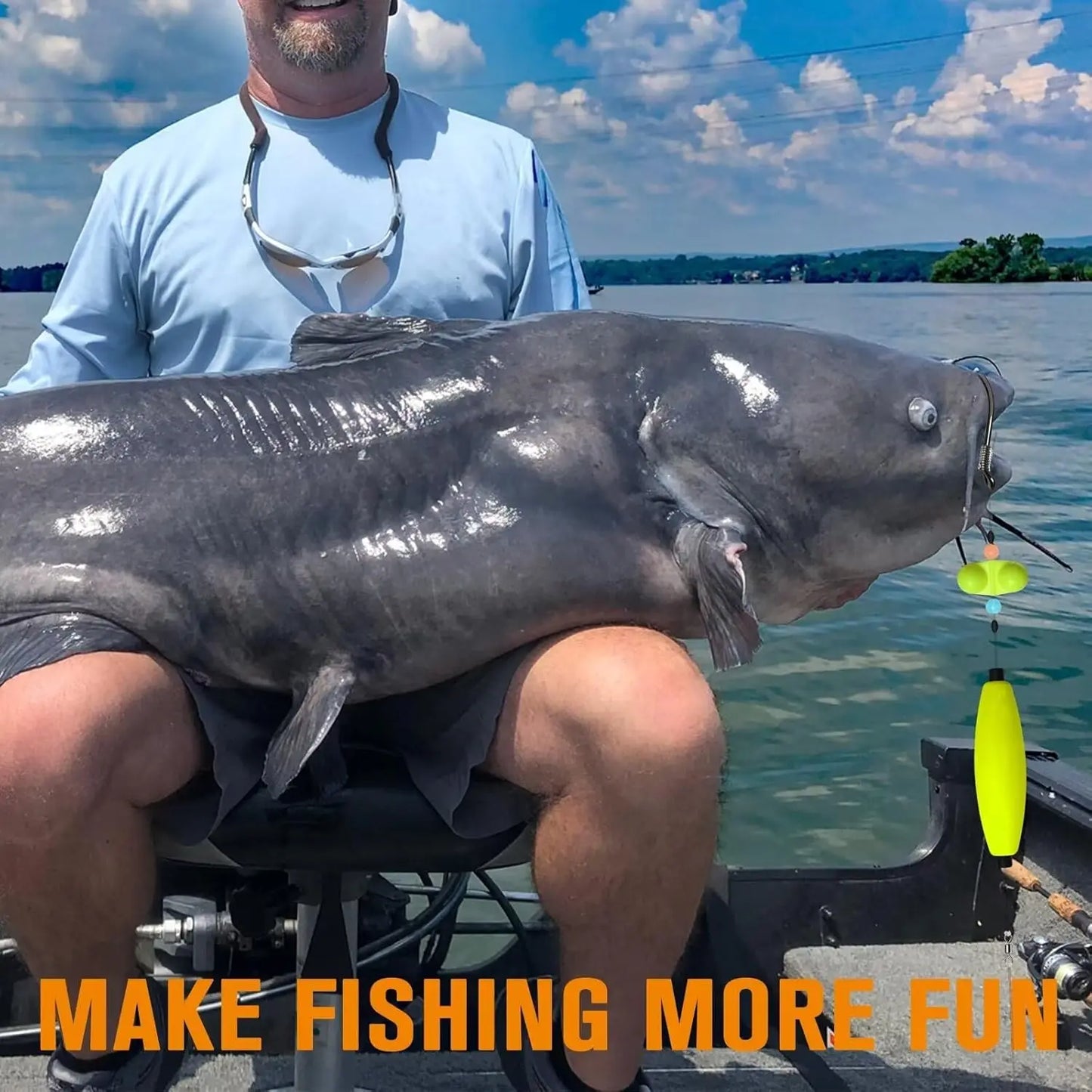 Catfishing Tackle Making Kit - 102PCS/99PCS Rig Accessories With Floats, Hooks, Swivels, and Fishing Bells