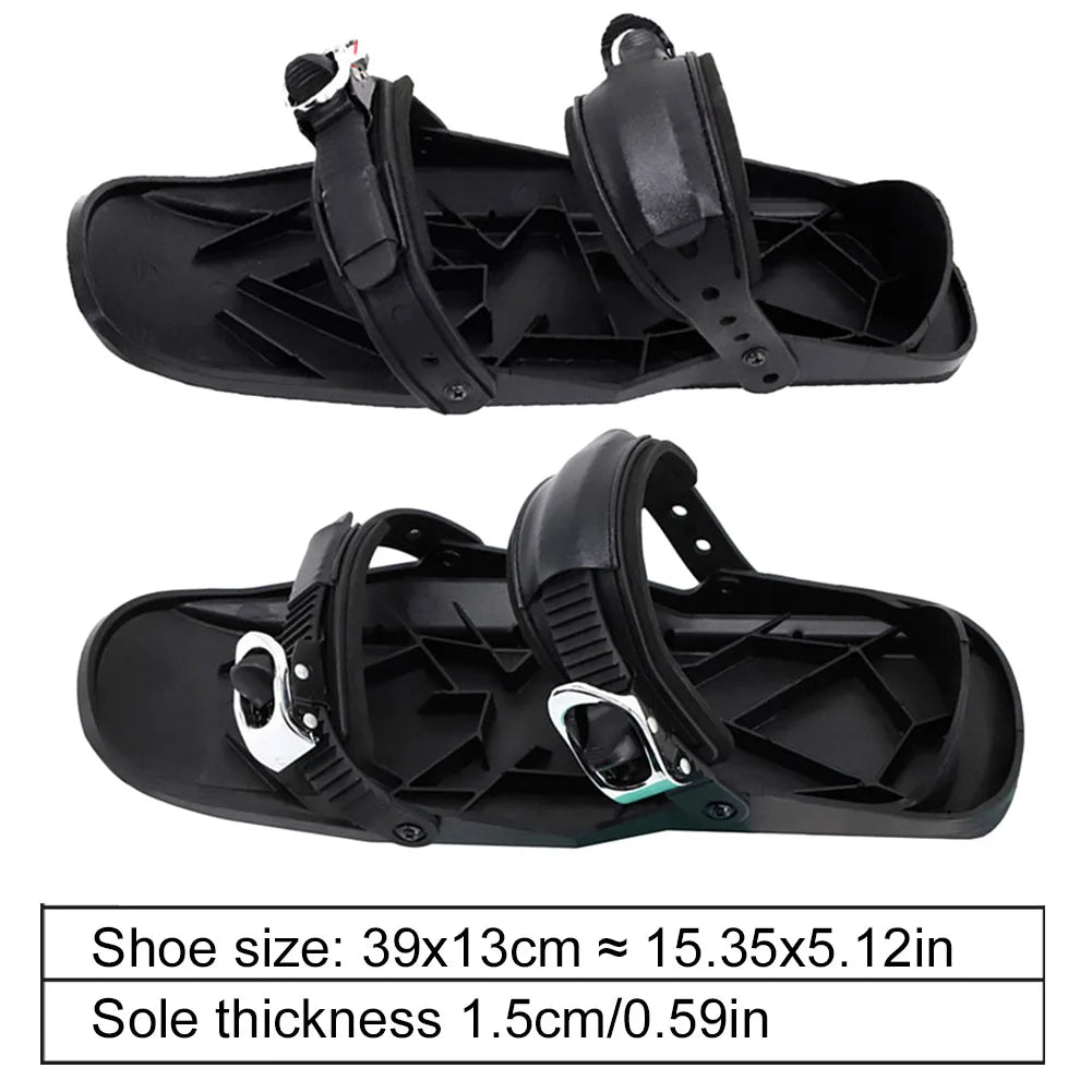 Short Mini Skating Ski Shoes