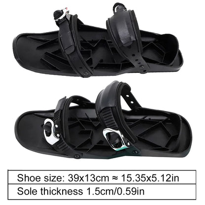 Short Mini Skating Ski Shoes