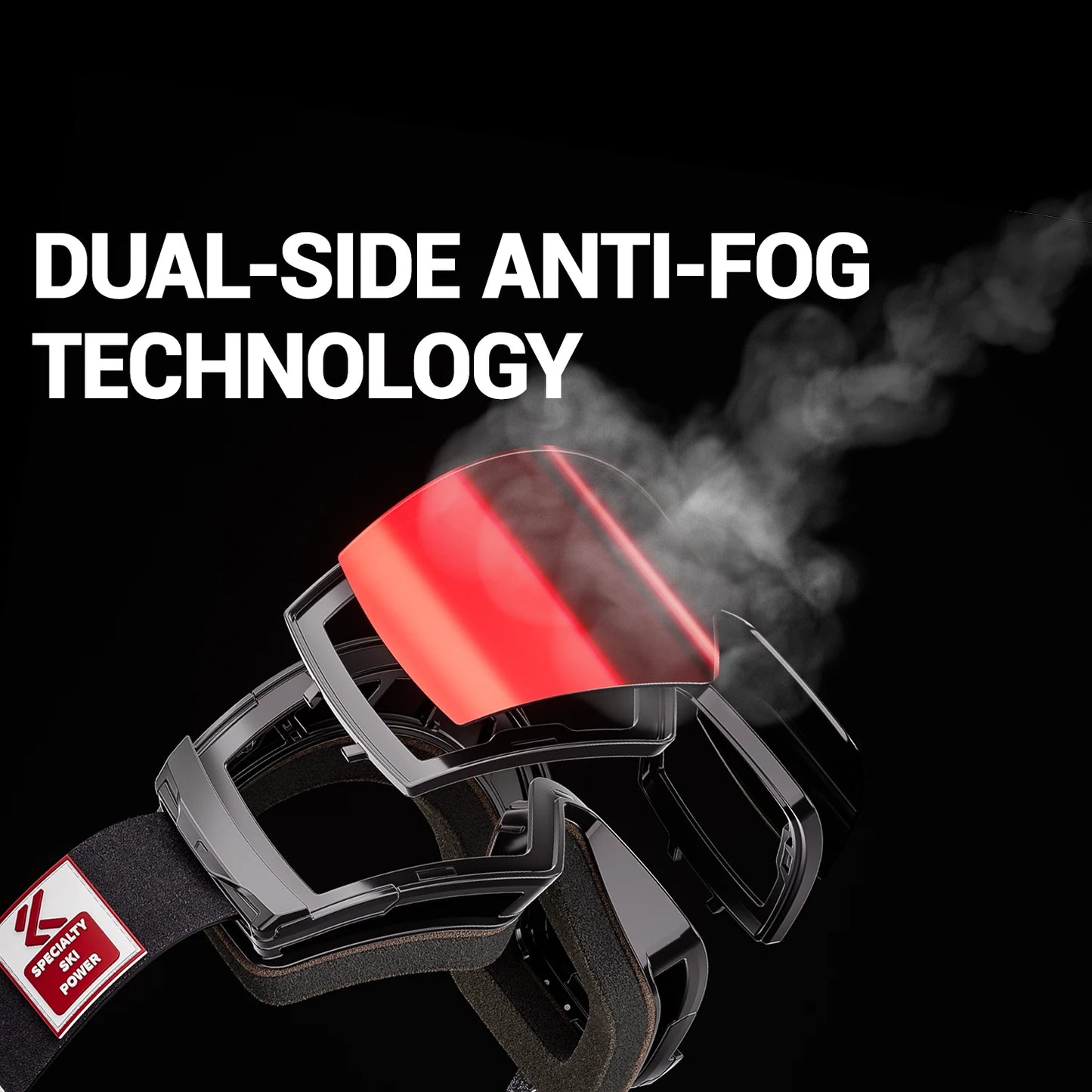 Photochromic UV400 Anti-fog Magnetic Snowboard, Ski Goggles