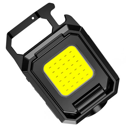 1p XPE Pocket Flashlight 1000LM COB LED Emergency Lamp 800mAh Type-C USB Rechargeable