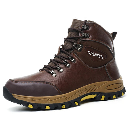 Waterproof Leather Indestructible Military Boots