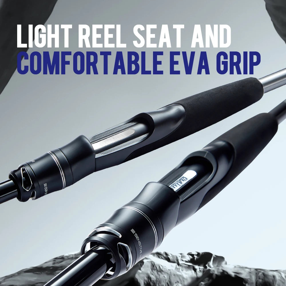 CYLIUS Overking Longcast Inshore Multipurpose Sea Fishing Rod 40T Carbon Ultralight Fuji Ring 2 Section Saltwater Spinning  Rod