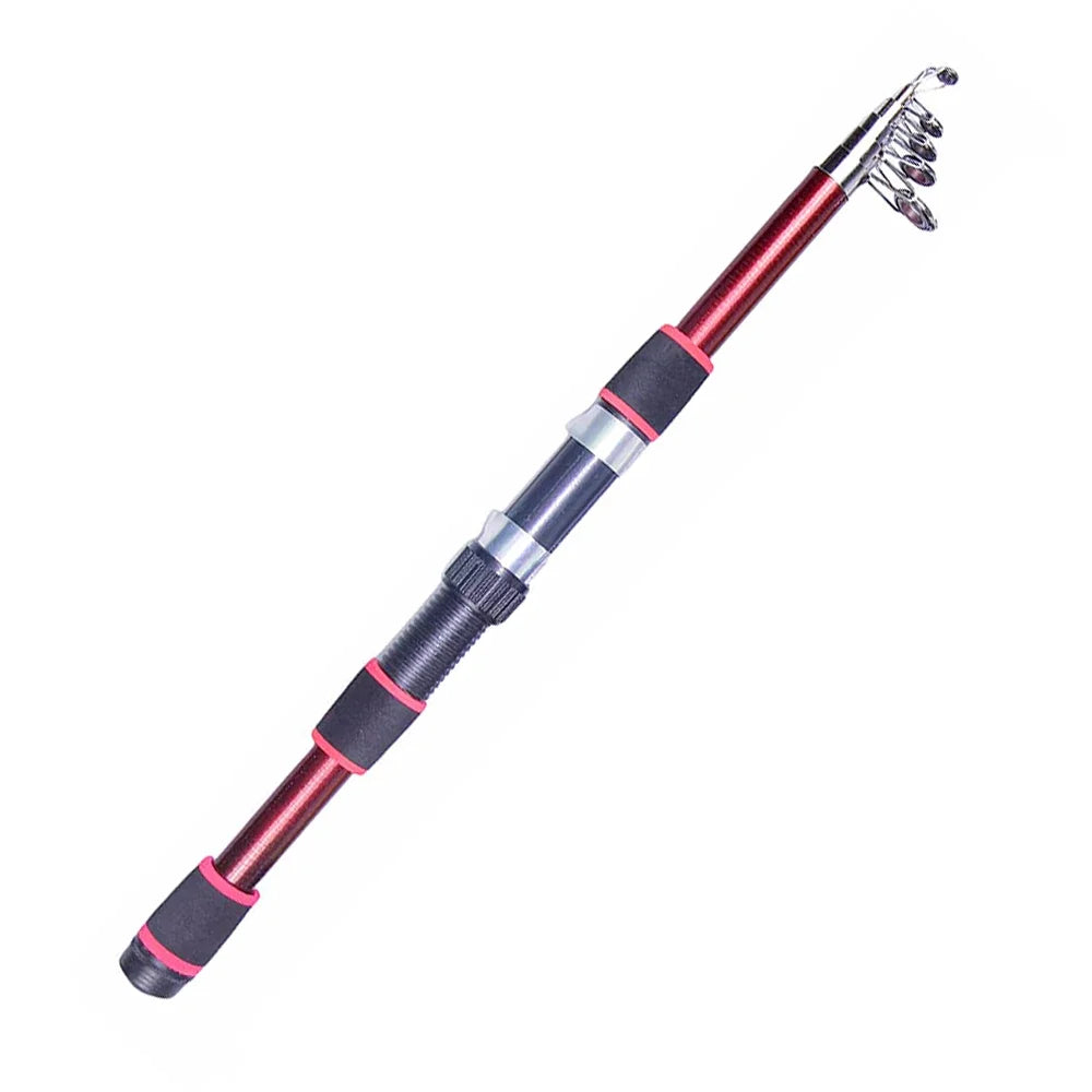 SantaKing 1.8M 2.1M 2.4M Telescopic Fishing Rod Portable Spinning Fishing Rods Fishing Poles