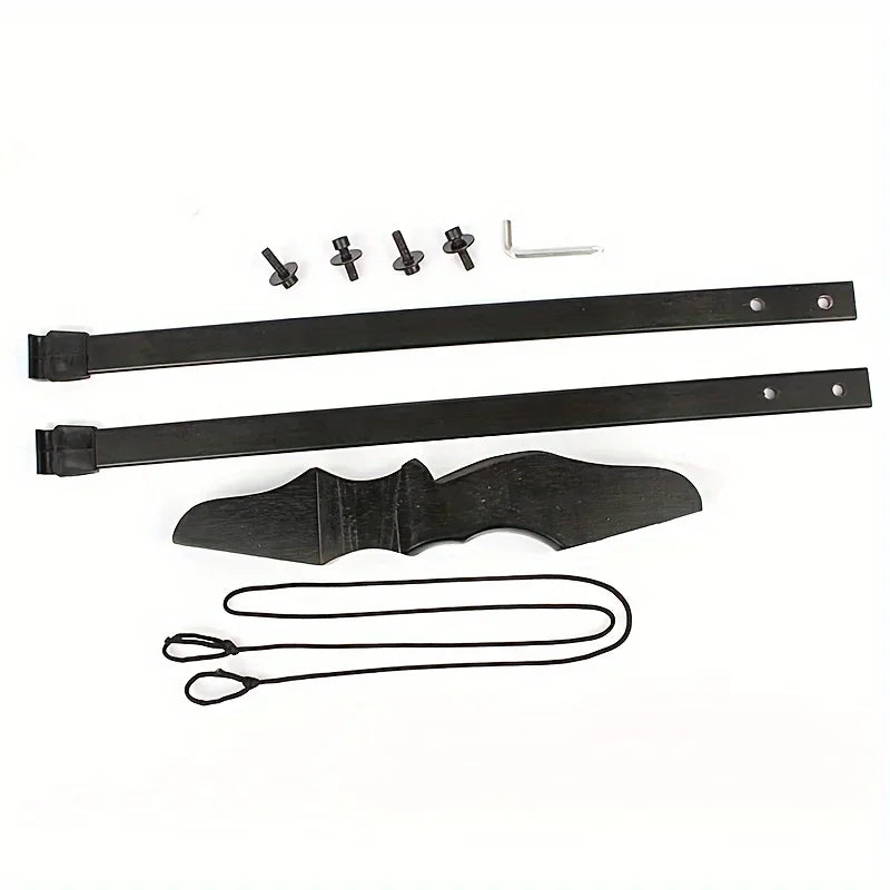 30 Pound Right-handed Detachable Black Straight Bow Suitable