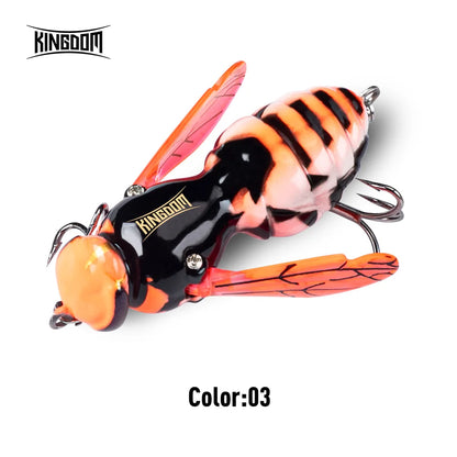 Kingdom Floating Wasp Bait 4.2g 6.6g 40mm 48mm Artificial Insect