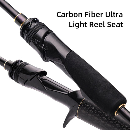 PURELURE NDMBLS Toray M46X 0.5-12g Soft Lure EXF Action FUJI Titanium Frame and SIC Ring Carbon Solid Tip Perch Bass Pike Zander