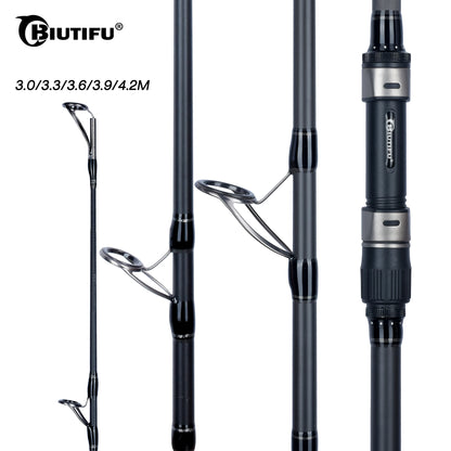 Fishing Rod 4.5/4.2/3.9/3.6/3.0m T800 Carbon 3.5lbs Throwing 40-200g Travel Surfcasting Spinning Hard Pole